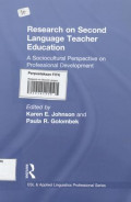 Research on Second Language Teacher Education: a sociocultural perspective on professional development
