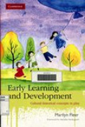Early learning and development : cultural-historical concepts in play