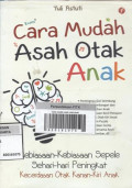 Cara mudah asah otak anak