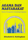Etika agama dalam membangun masyarakat madani.