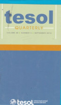 Tesol Quarterly Journal