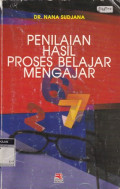 Penilaian hasil proses belajar mengajar
