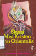 Siasat Misi Kristen Dan Orientalis