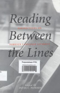 Reading Perspectives on Between Foreign Language Literacy the Lines