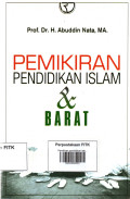 Pemikiran pendidikan islam dan barat
