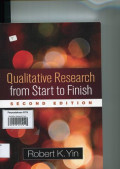 Qualitative Research Fron Start to Finish